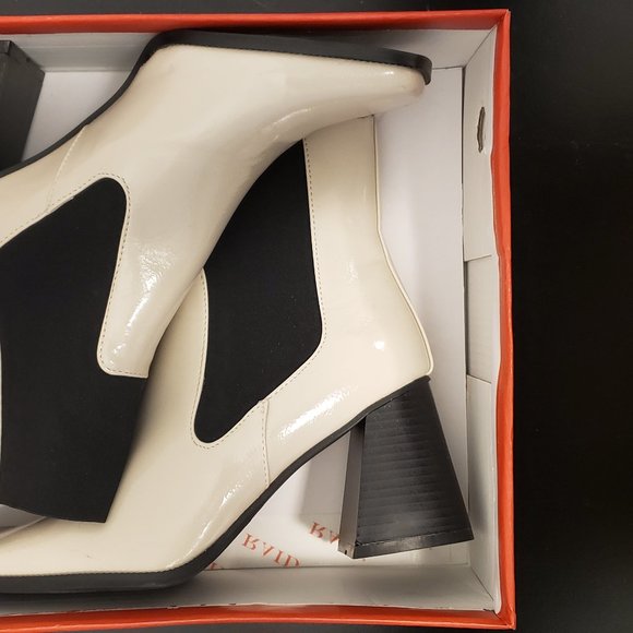 Raid Off-white Ankle Boots - Picture 5 of 6